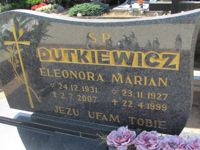 Marian Dutkiewicz 1927 Przeźmierowo - Grobonet - Wyszukiwarka osób pochowanych