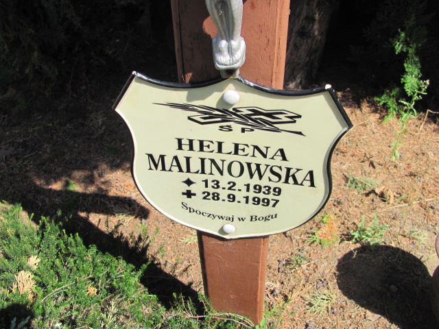 Helena Malinowska 1939 Przeźmierowo - Grobonet - Wyszukiwarka osób pochowanych