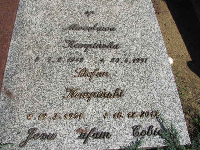 Stefan Kempiński 1941 Przeźmierowo - Grobonet - Wyszukiwarka osób pochowanych