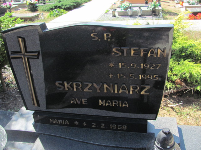 Maria Skrzyniarz 1958 Przeźmierowo - Grobonet - Wyszukiwarka osób pochowanych