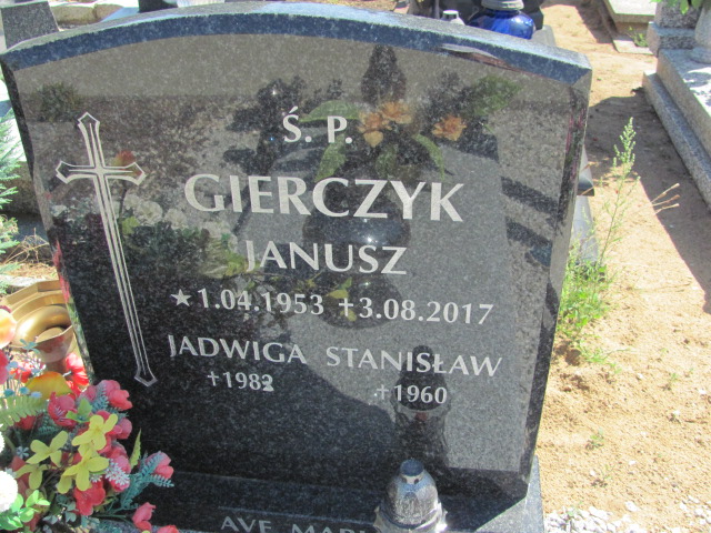 Janusz Gierczyk 1953 Przeźmierowo - Grobonet - Wyszukiwarka osób pochowanych