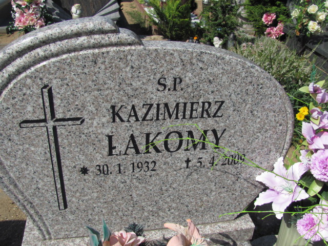 Kazimierz Łakomy 1932 Przeźmierowo - Grobonet - Wyszukiwarka osób pochowanych