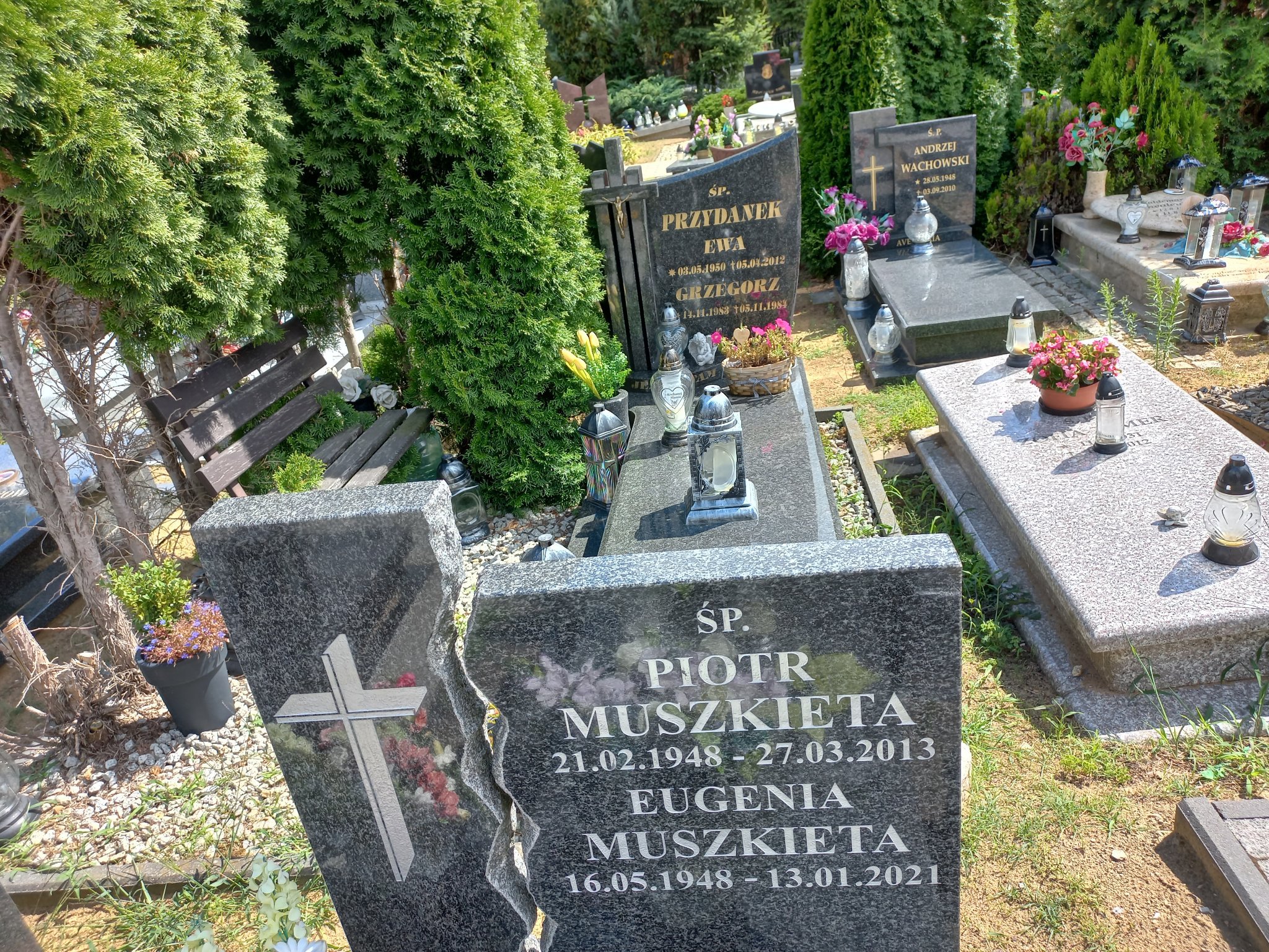 Eugenia Muszkieta 1948 Przeźmierowo - Grobonet - Wyszukiwarka osób pochowanych