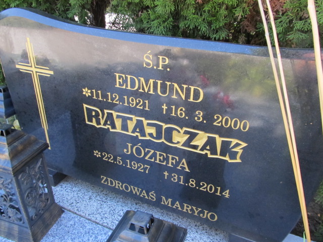 Józefa Ratajczak  1927 Przeźmierowo - Grobonet - Wyszukiwarka osób pochowanych