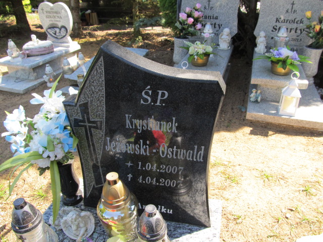 Krystian Jeżowski Ostwald 2007 Przeźmierowo - Grobonet - Wyszukiwarka osób pochowanych