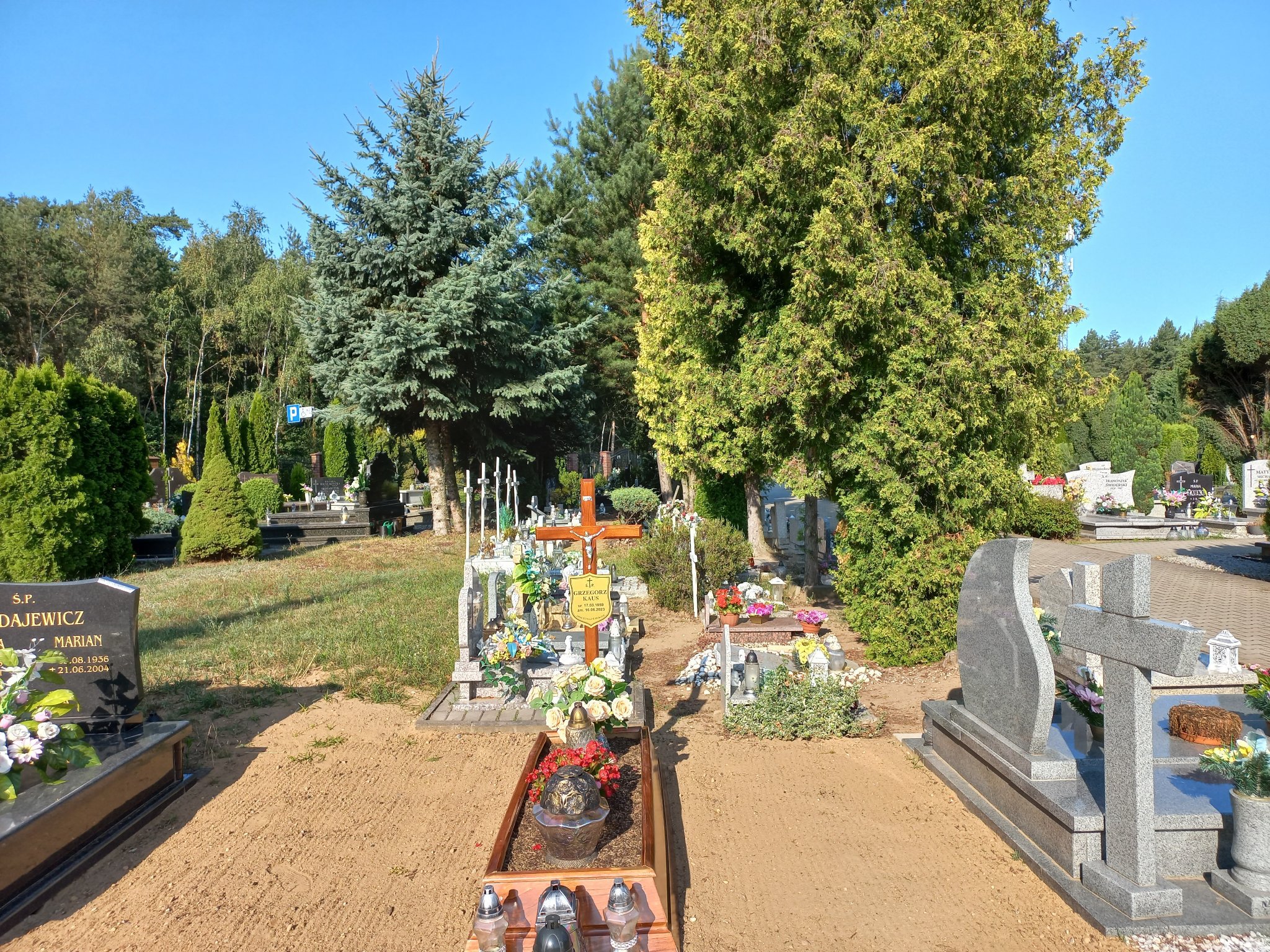 Grób Grzegorz Kaus