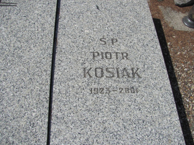 Piotr Kosiak 1922 Przeźmierowo - Grobonet - Wyszukiwarka osób pochowanych