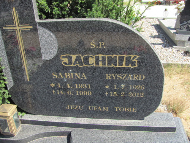 Sabina Jachnik 1931 Przeźmierowo - Grobonet - Wyszukiwarka osób pochowanych