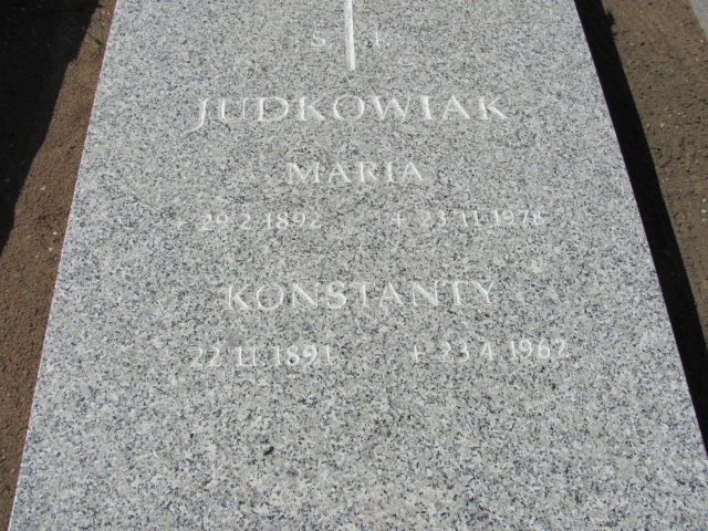 Maria Judkowiak 1892 Przeźmierowo - Grobonet - Wyszukiwarka osób pochowanych