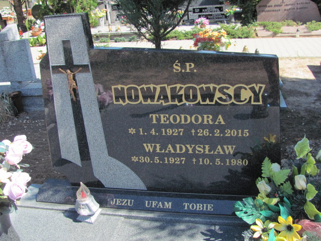 Teodora Nowakowska  1927 Przeźmierowo - Grobonet - Wyszukiwarka osób pochowanych