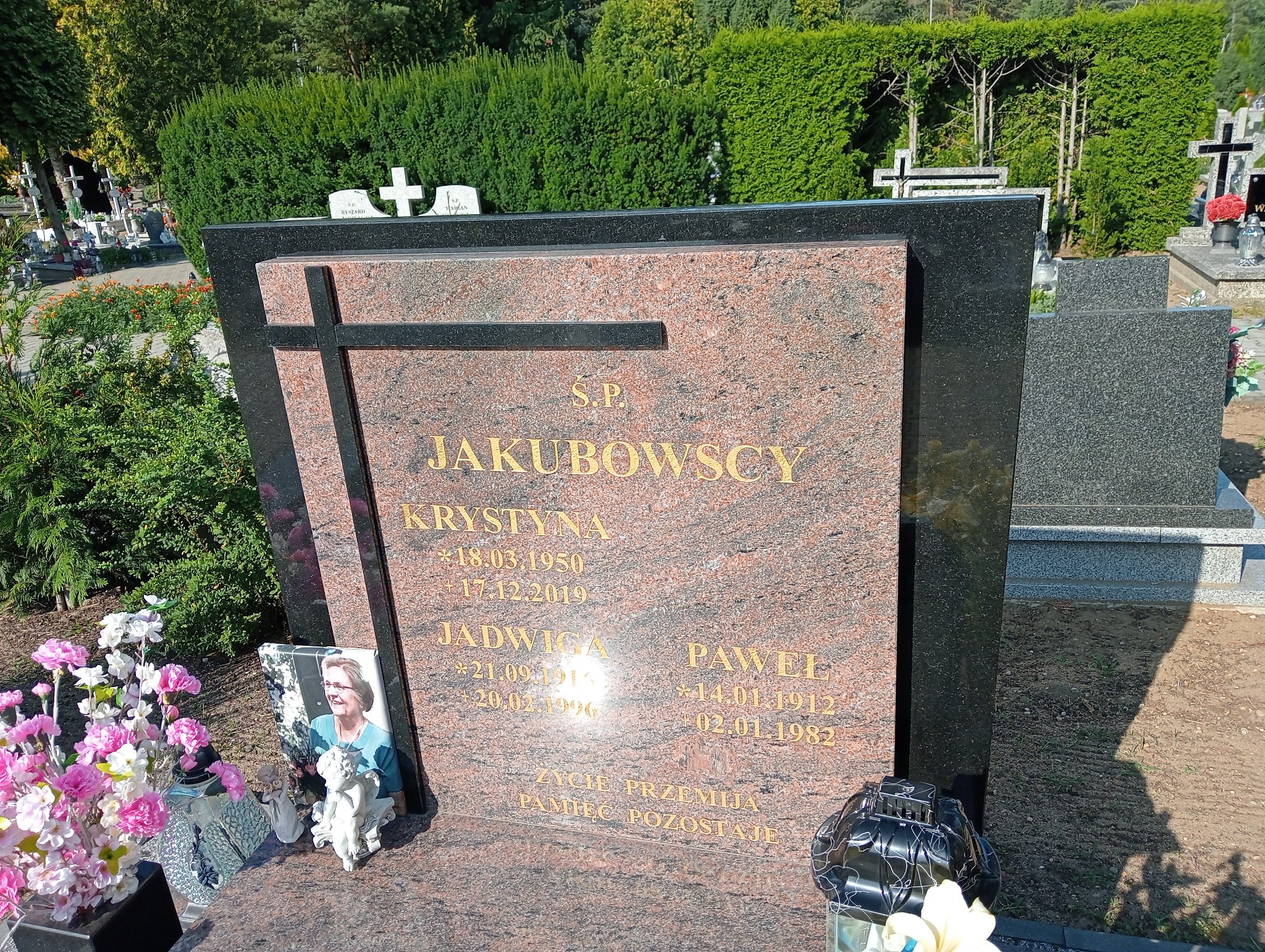 Krystyna Jakubowska 1950 Przeźmierowo - Grobonet - Wyszukiwarka osób pochowanych