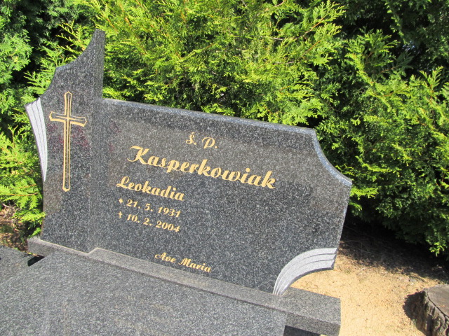 Leokadia Kasperkowiak 1931 Przeźmierowo - Grobonet - Wyszukiwarka osób pochowanych