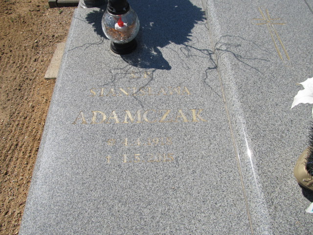 Stanisława Adamczak 1918 Przeźmierowo - Grobonet - Wyszukiwarka osób pochowanych