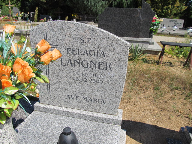 Pelagia Langner 1914 Przeźmierowo - Grobonet - Wyszukiwarka osób pochowanych