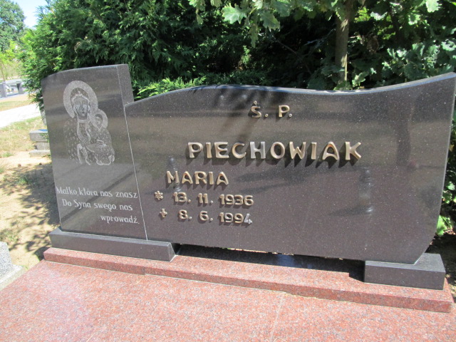 Maria Piechowiak 1936 Przeźmierowo - Grobonet - Wyszukiwarka osób pochowanych