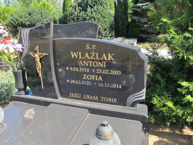 Zofia Wlaźlak 1925 Przeźmierowo - Grobonet - Wyszukiwarka osób pochowanych