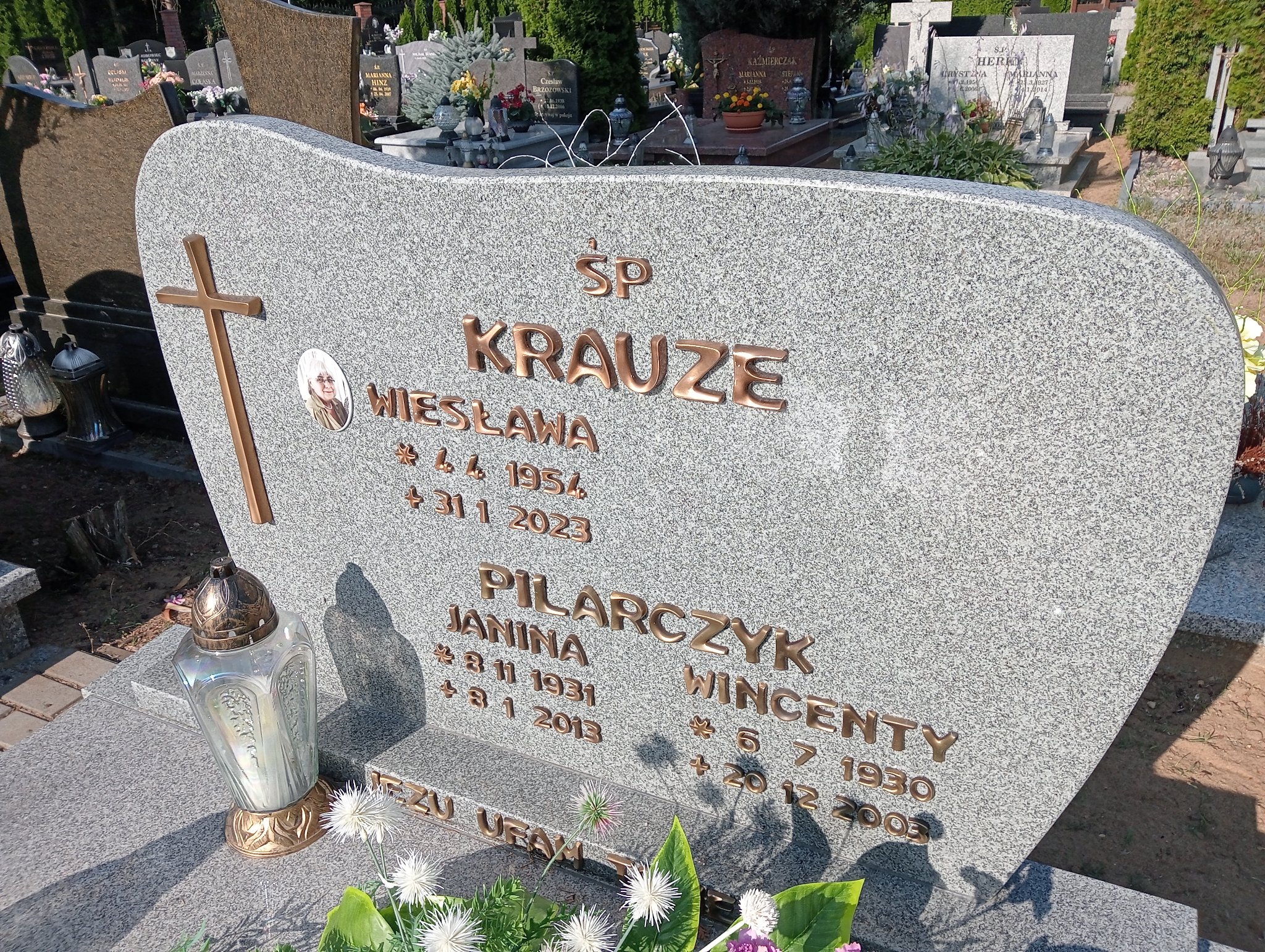 Wiesława Krauze 1954 Przeźmierowo - Grobonet - Wyszukiwarka osób pochowanych