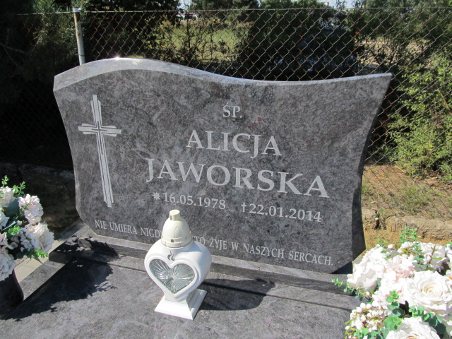 Alicja Jaworska  1978 Przeźmierowo - Grobonet - Wyszukiwarka osób pochowanych