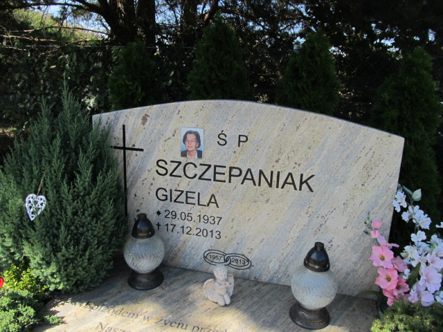 Gizela Szczepaniak  1937 Przeźmierowo - Grobonet - Wyszukiwarka osób pochowanych